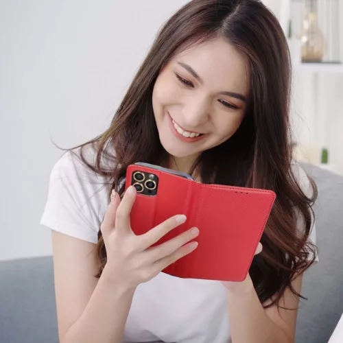 Oppo Reno 15 PRO 5G Smart Case Book flip tok, piros