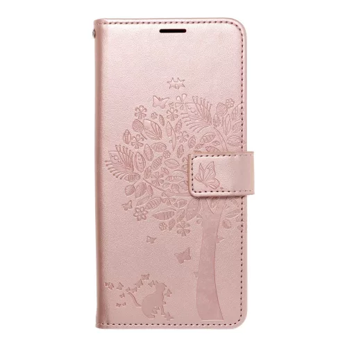 MEZZO könyvtok SAMSUNG A27-hez, mandala rozéarany