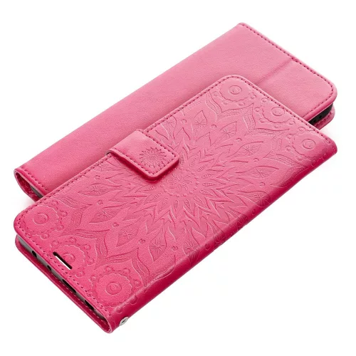 MEZZO Könyvtok SAMSUNG A27-hez, mandala magenta