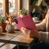 Flip tok Samsung A27 Mezzo Book macskáknak piros