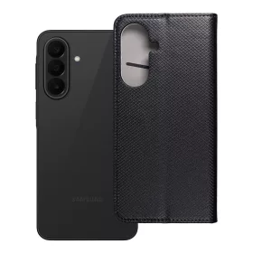 Flip tok Samsung A27 Smart Case Bookhoz, fekete
