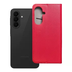 Flip tok Samsung A27 Smart Case Bookhoz, piros