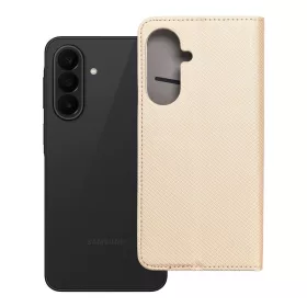Flip tok Samsung A27 Smart Case Bookhoz, arany