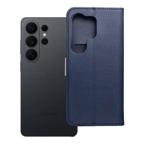 Flip tok Motorola G57 POWER Split Book készülékhez sötétkék és krémszínű