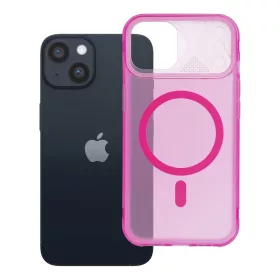iPhone 14 Aurora tok, MagSafe-fel kompatibilis, rózsaszín