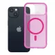 iPhone 14 Aurora tok, MagSafe-fel kompatibilis, rózsaszín