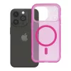 iPhone 14 PRO Aurora tok, MagSafe-fel kompatibilis, rózsaszín