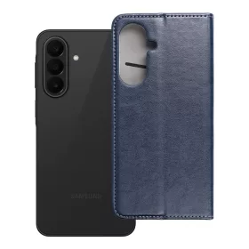 Samsung A27 Smart Magneto flip tok sötétkék