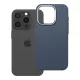 K-Look iPhone 15 PRO tok, MagSafe-fel kompatibilis, kék