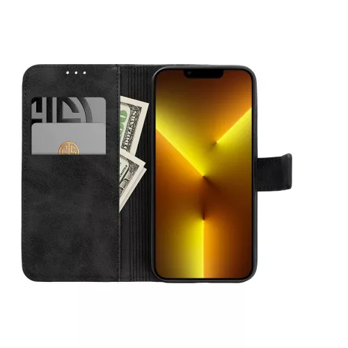 Flip tok Samsung A27 Tender Book telefonhoz, fekete