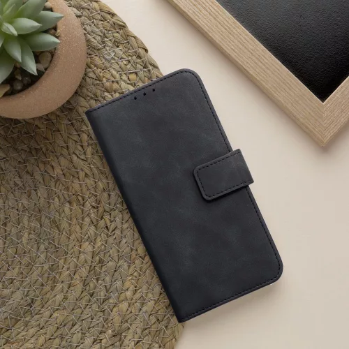 Flip tok Samsung A27 Tender Book telefonhoz, fekete