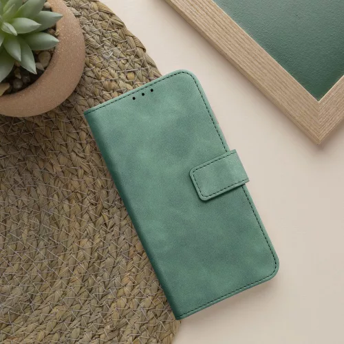 Flip tok Samsung A27 Tender Bookhoz zöld