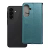 Samsung A27 Smart Magneto sötétzöld flip tok