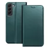 Samsung A27 Smart Magneto sötétzöld flip tok