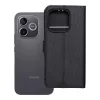 Honor 600 LITE 4Card RFID lopásgátló tech szövet tok, fekete