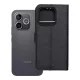 Honor 600 LITE 4Card RFID lopásgátló tech szövet tok, fekete