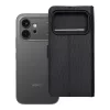 Honor 600 4Card RFID lopásgátló tech szövet tok, fekete