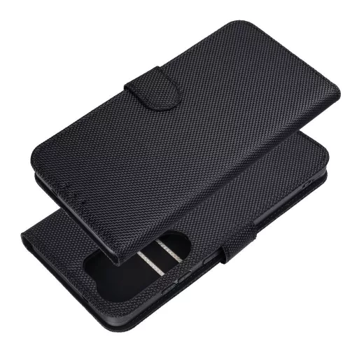 Honor 600 PRO 4Card RFID lopásgátló tech szövet tok, fekete