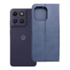 Flip tok Motorola G17 Split Book készülékhez sötétkék és piros