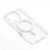 iPhone 17 Pro / 18 Pro tok, átlátszó Mag Cover Elite (STR / NEM SÁRGÁS / KAMERAVEZÉRLŐ GOMB), MagSafe kompatibilis, átlátszó