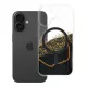 iPhone 16 tok, arany színű, MagSafe-fel kompatibilis, fekete