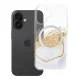 iPhone 16 tok, arany színű, MagSafe-fel kompatibilis, fehér