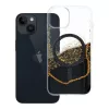 iPhone 13 / 14 tok, arany színű, MagSafe-kompatibilis, fekete