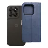 Flip tok Motorola G67 / G77 Split Book készülékhez sötétkék és krémszínű