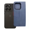 Flip tok Motorola G67 / G77 Split Book készülékhez sötétkék és piros