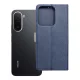 Flip tok Xiaomi Redmi A7 PRO Split Book készülékhez sötétkék és krémszínű