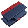 Flip tok Xiaomi Redmi A7 PRO Split Book készülékhez sötétkék és piros