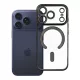 iPhone 17 Pro / 18 Pro tok, MagSafe-fel kompatibilis, Electro Mag Cover, fekete