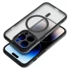 iPhone 17 Pro / 18 Pro teljes matt MagSafe-kompatibilis tok, fekete