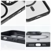 iPhone 17 Pro / 18 Pro teljes matt MagSafe-kompatibilis tok, fekete