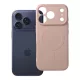 iPhone 17 Pro / 18 Pro szilikon tok, MagSafe-fel kompatibilis (kameravédő), rózsaszín