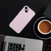 iPhone 17 Pro / 18 Pro szilikon tok, MagSafe-fel kompatibilis (kameravédő), rózsaszín