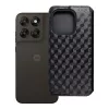 Flip tok Motorola G67 / G77 Cubic Book készülékhez, fekete