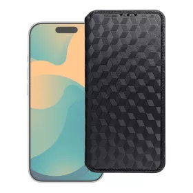   Flip tok Xiaomi 17 PRO / 18 PRO Cubic Book készülékhez, fekete