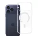 iPhone 17 Pro Max / 18 Pro Max tok, átlátszó, MagSafe-fel kompatibilis (Clear Mag Cover, MID)