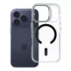 iPhone 17 Pro / 18 Pro tok, MagSafe-fel kompatibilis, lencsevédővel, fekete