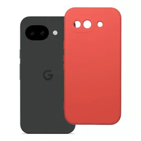 Google Pixel 10a szilikon tok, púderrózsaszín