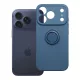 iPhone 17 Pro / 18 Pro szilikongyűrűs tok, sötétkék