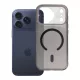 iPhone 17 PRO Aurora tok, MagSafe-fel kompatibilis, fekete