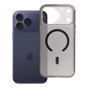   iPhone 17 PRO MAX Aurora tok, MagSafe-fel kompatibilis, fekete