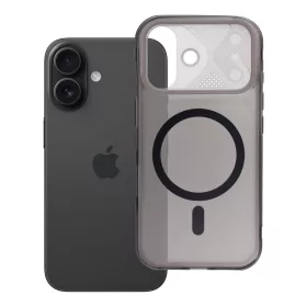 iPhone 16 Aurora tok, MagSafe-fel kompatibilis, fekete
