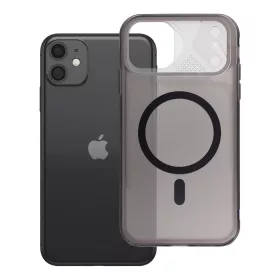 iPhone 11 Aurora tok, MagSafe-fel kompatibilis, fekete