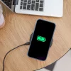 iPhone 17 Pro Max / 18 Pro Max szilikon tok, MagSafe-fel kompatibilis (kameravédő), sötétkék