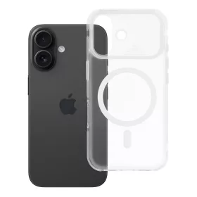 iPhone 16 Aurora tok, MagSafe-fel kompatibilis, fehér