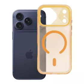   iPhone 17 PRO Aurora tok, MagSafe-fel kompatibilis, narancssárga