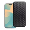 Flip tok Motorola G37 POWER Cubic Book készülékhez, fekete